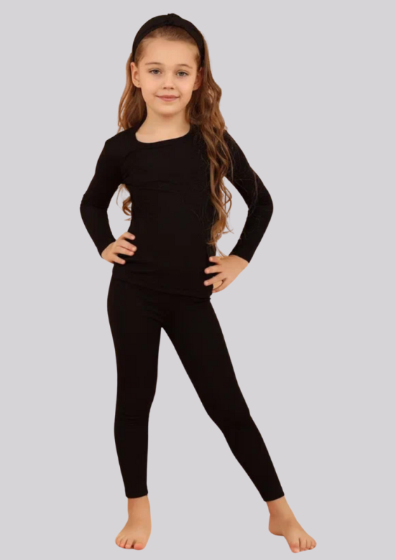 Children's thermal leggings Berrak 850